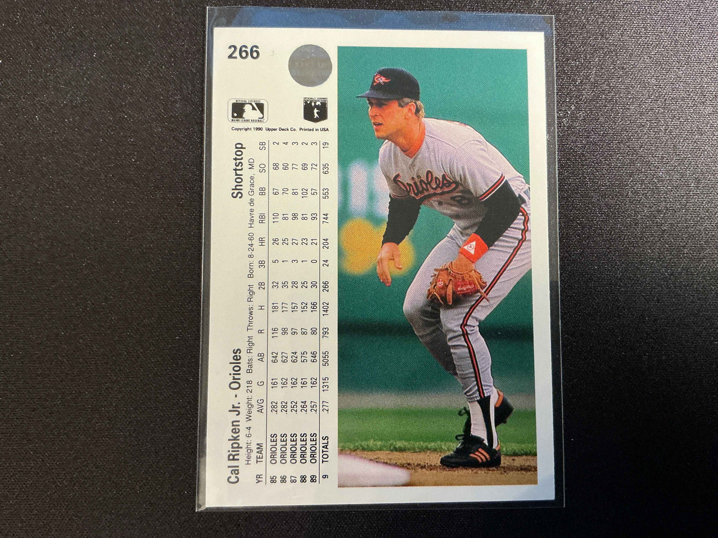 1990 Upper Deck #266 Cal Ripken Jr Card