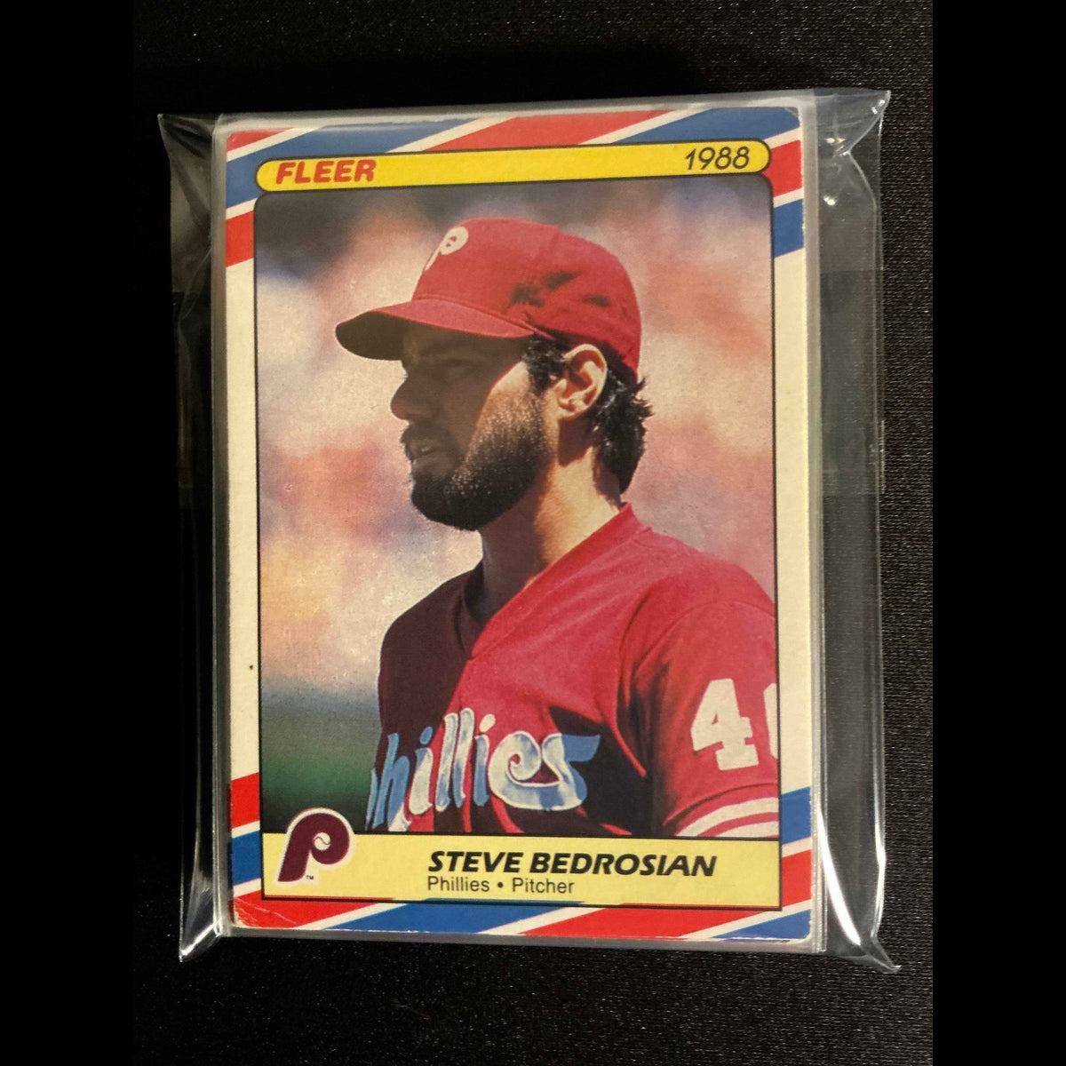 1988 Fleer Superstars 44 Ct Full Set - back