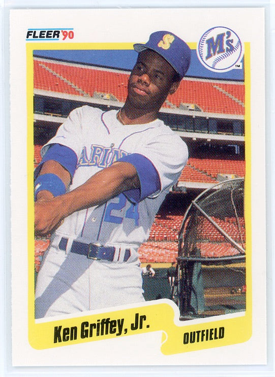1990 Fleer #513 Ken Griffey Jr Card