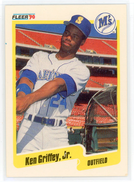 1990 Fleer #513 Ken Griffey Jr Card