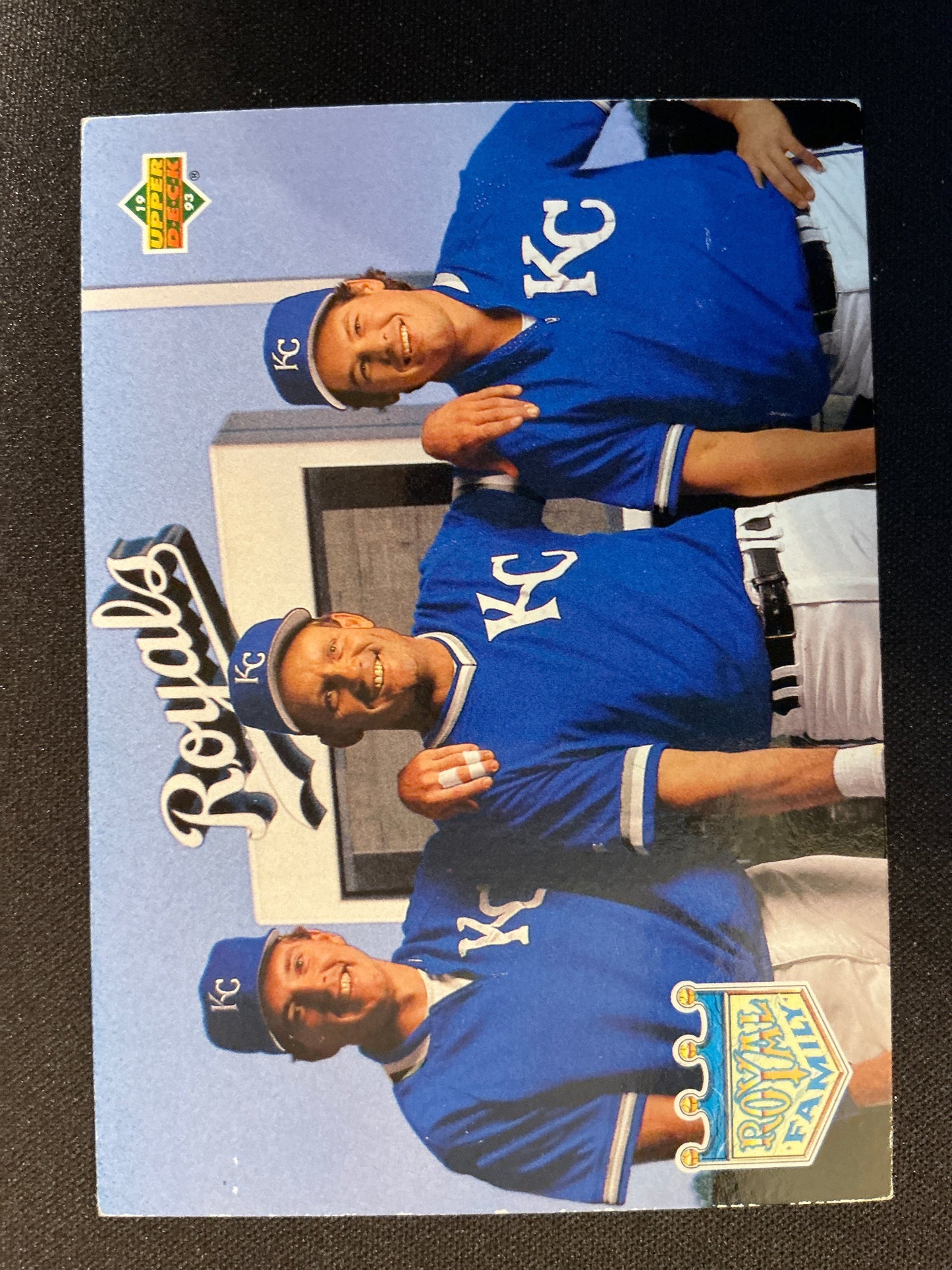 Tarjeta Joyner/Jefferies/Brett n.° 54 de Upper Deck de 1993