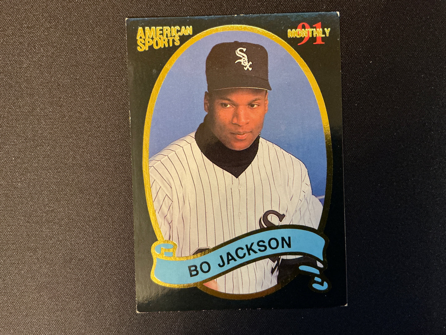 1991 American Sports Monthly Bo Jackson Card
