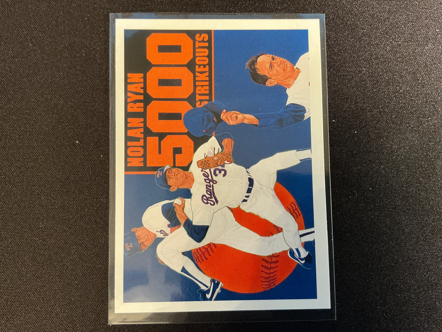 Tarjeta de 5000 ponches de Nolan Ryan n.° 34 de Upper Deck de 1990