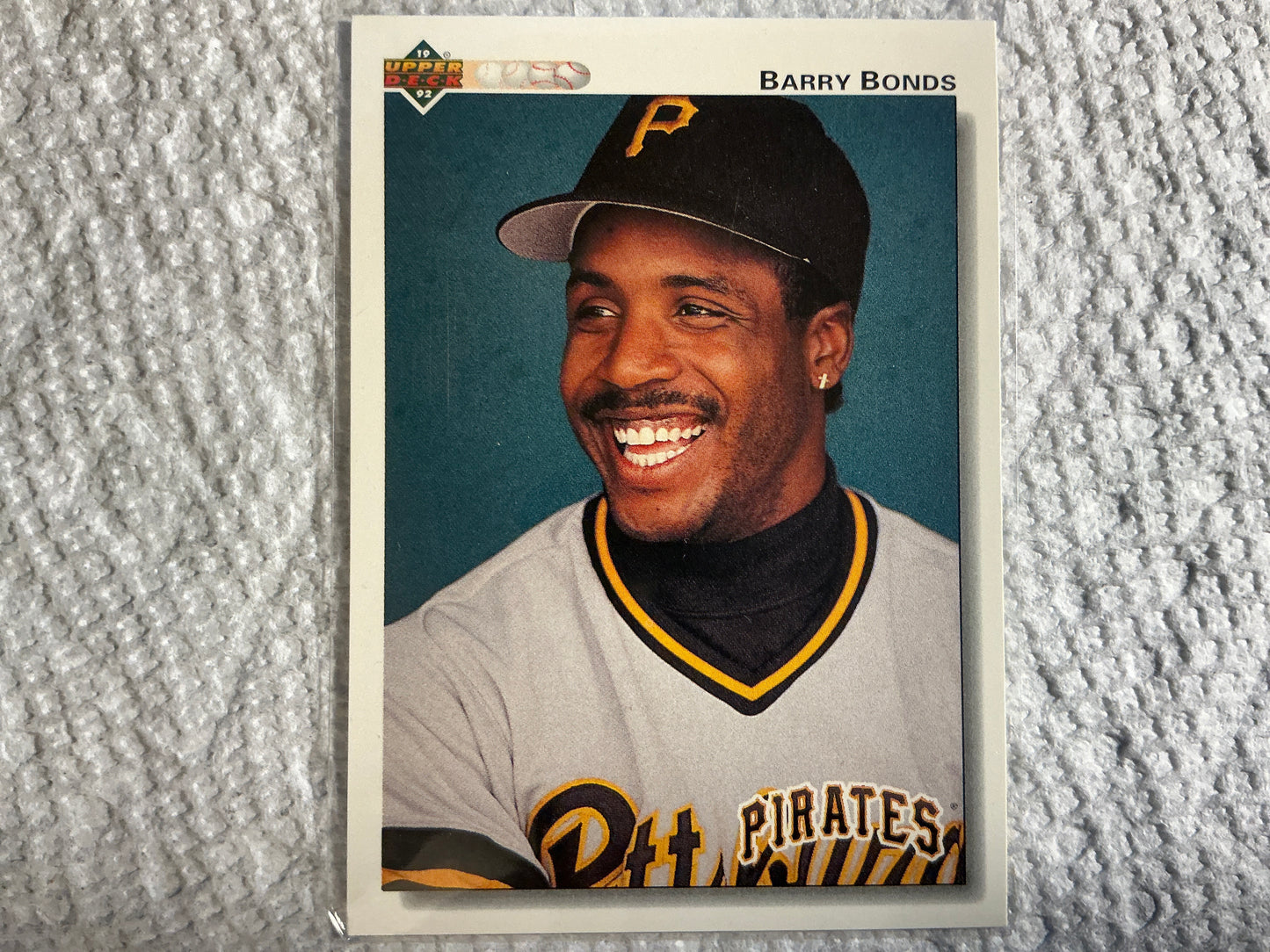 1992 Upper Deck #134 Barry Bonds Card