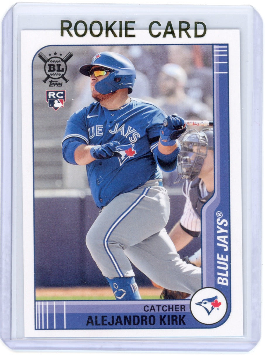2021 Topps Big League #231 Alejandro Kirk Rookie (RC) Blue Jays Card