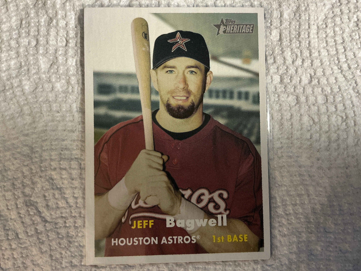 2006 Topps Heritage #43 Jeff Bagwell Card