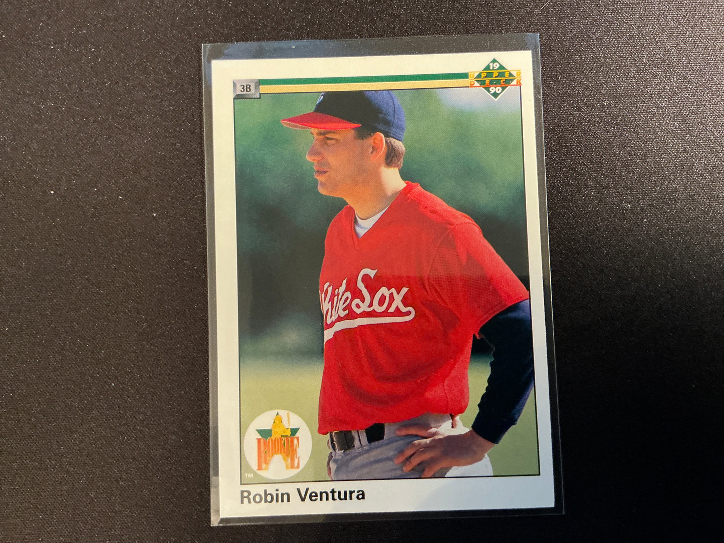 Tarjeta RC Robin Ventura Upper Deck n.° 21 de 1990