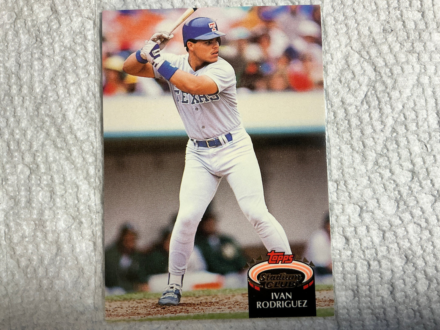 1992 Topps Stadium Club #415 Ivan Rodriguez Card