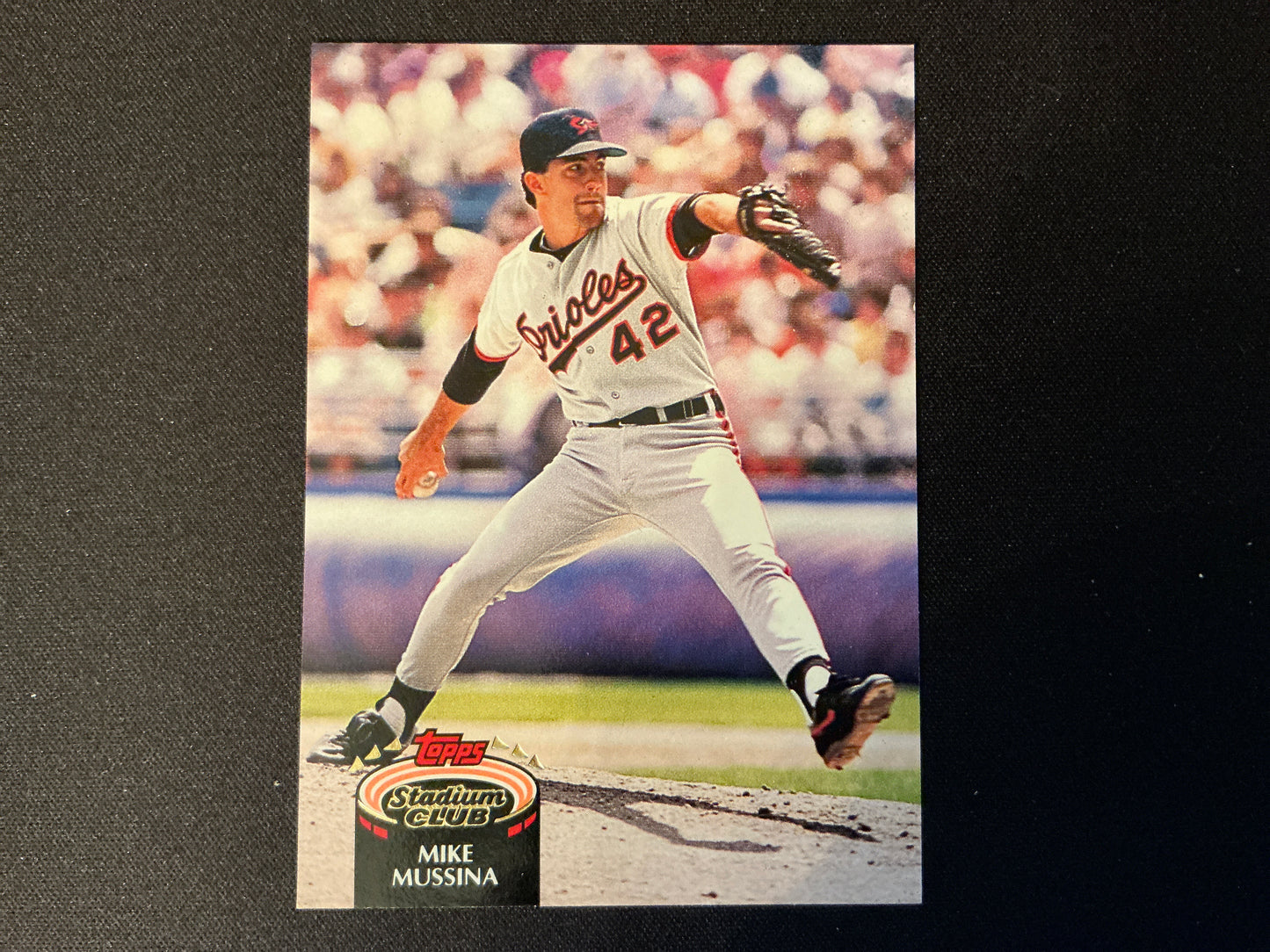 1992 Topps Stadium Club #225 Mike Mussina Card