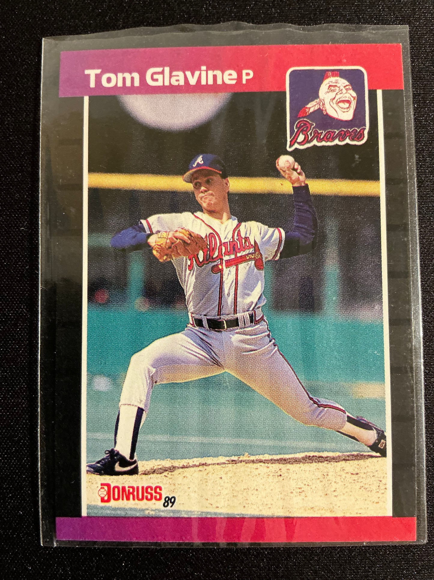 1989 Donruss #381 Tom Glavine Card
