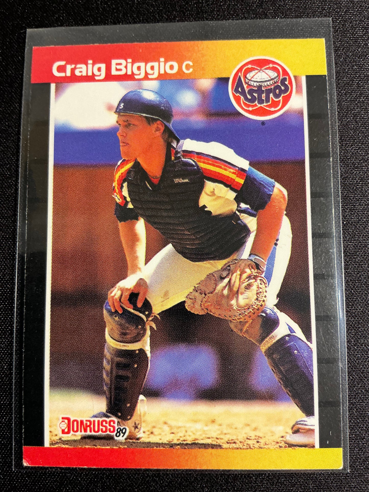 1989 Donruss #561 Craig Biggio Rookie Card