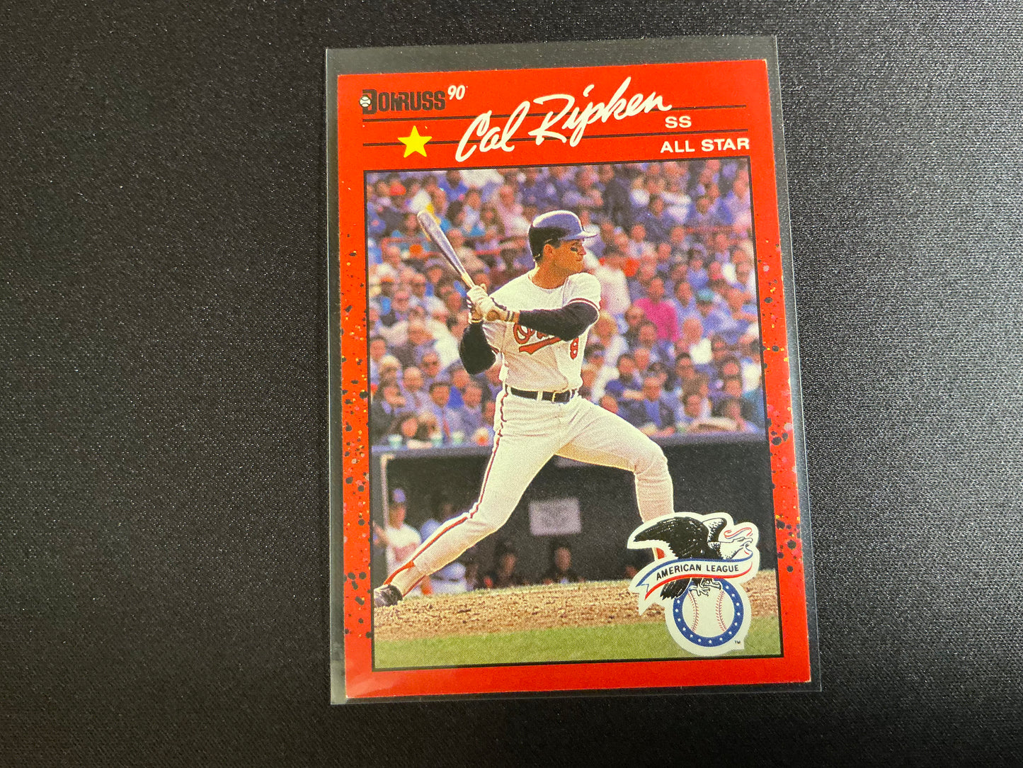 1990 Donruss #676 Cal Ripken All Star Card