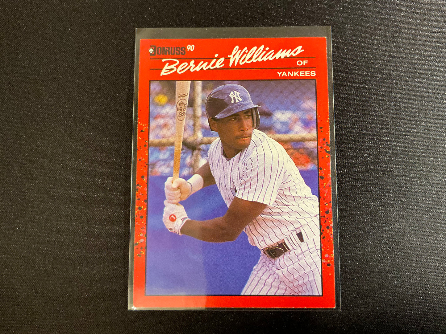 1990 Donruss #689 Bernie Williams Rookie Card