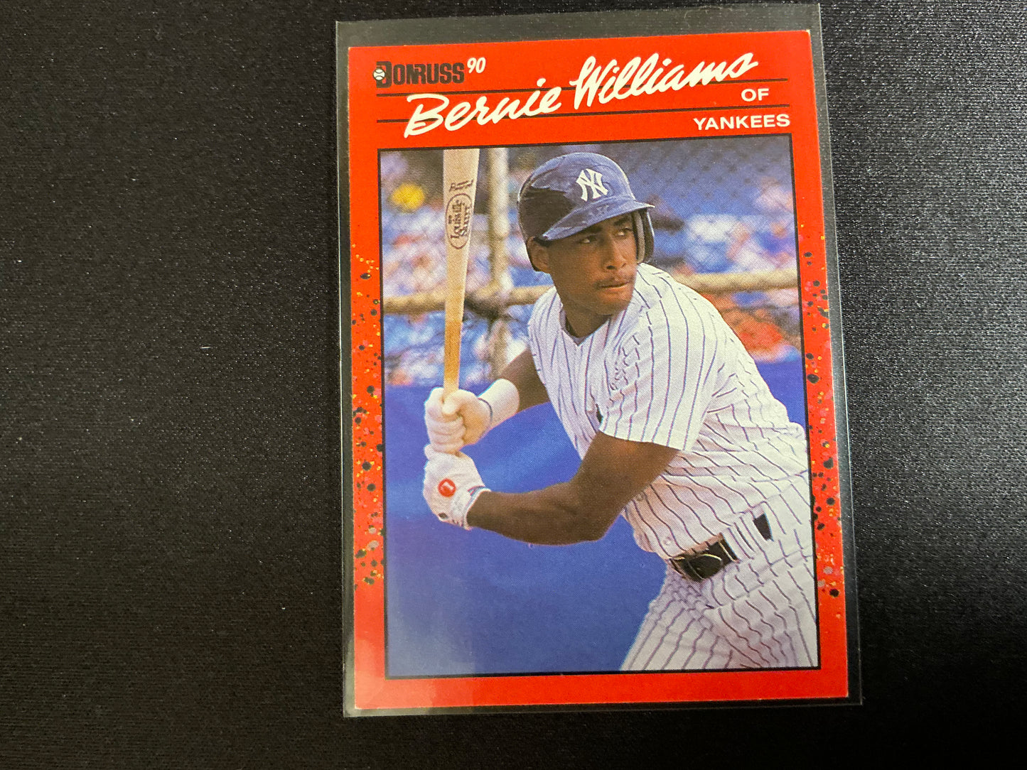 1990 Donruss #689 Bernie Williams Rookie Card