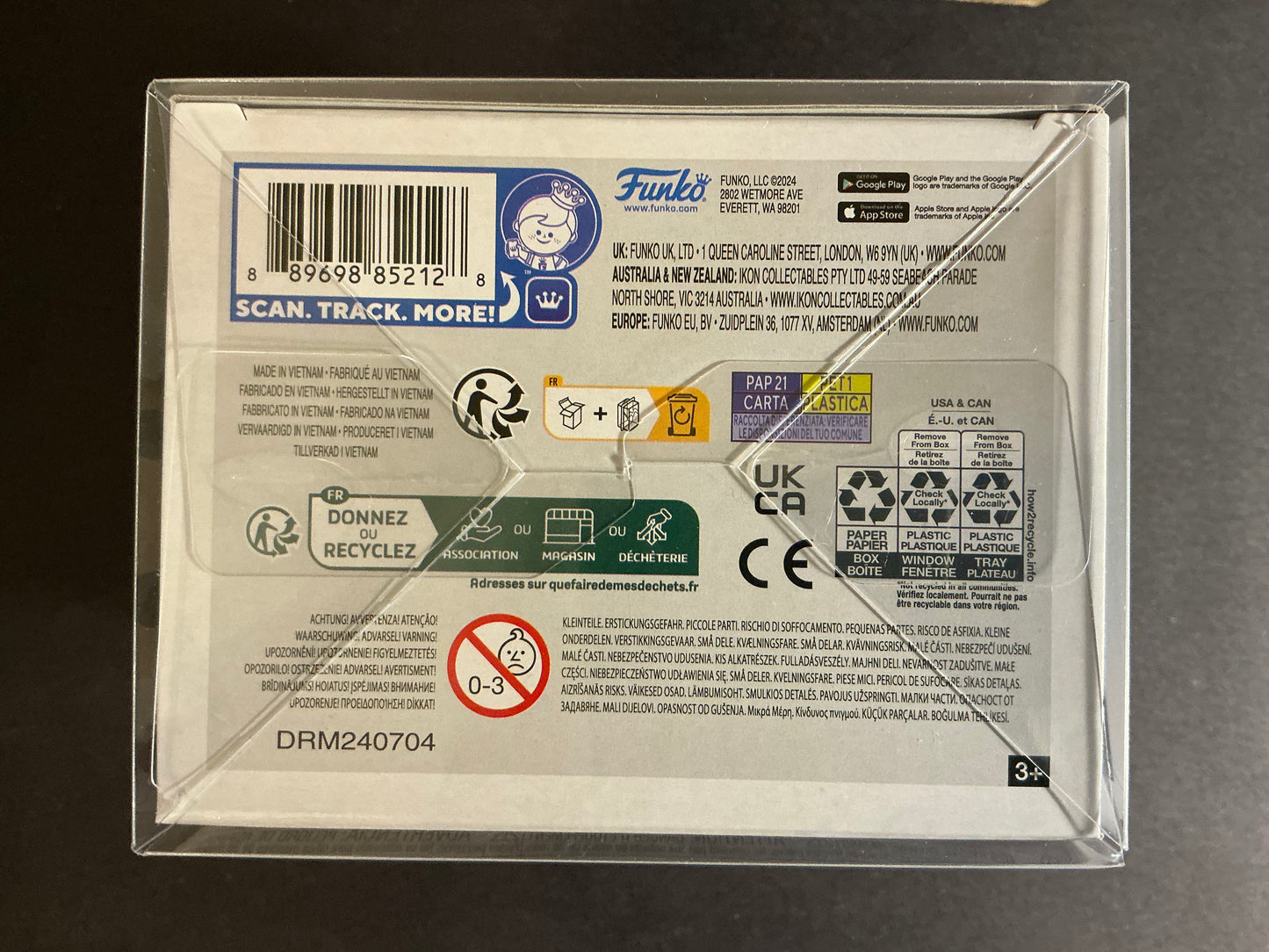 Tampa Bay Buccaneers Santa Claus # 273 Funko Pop! in a Semi-Rigid Protective Case from UltraPro