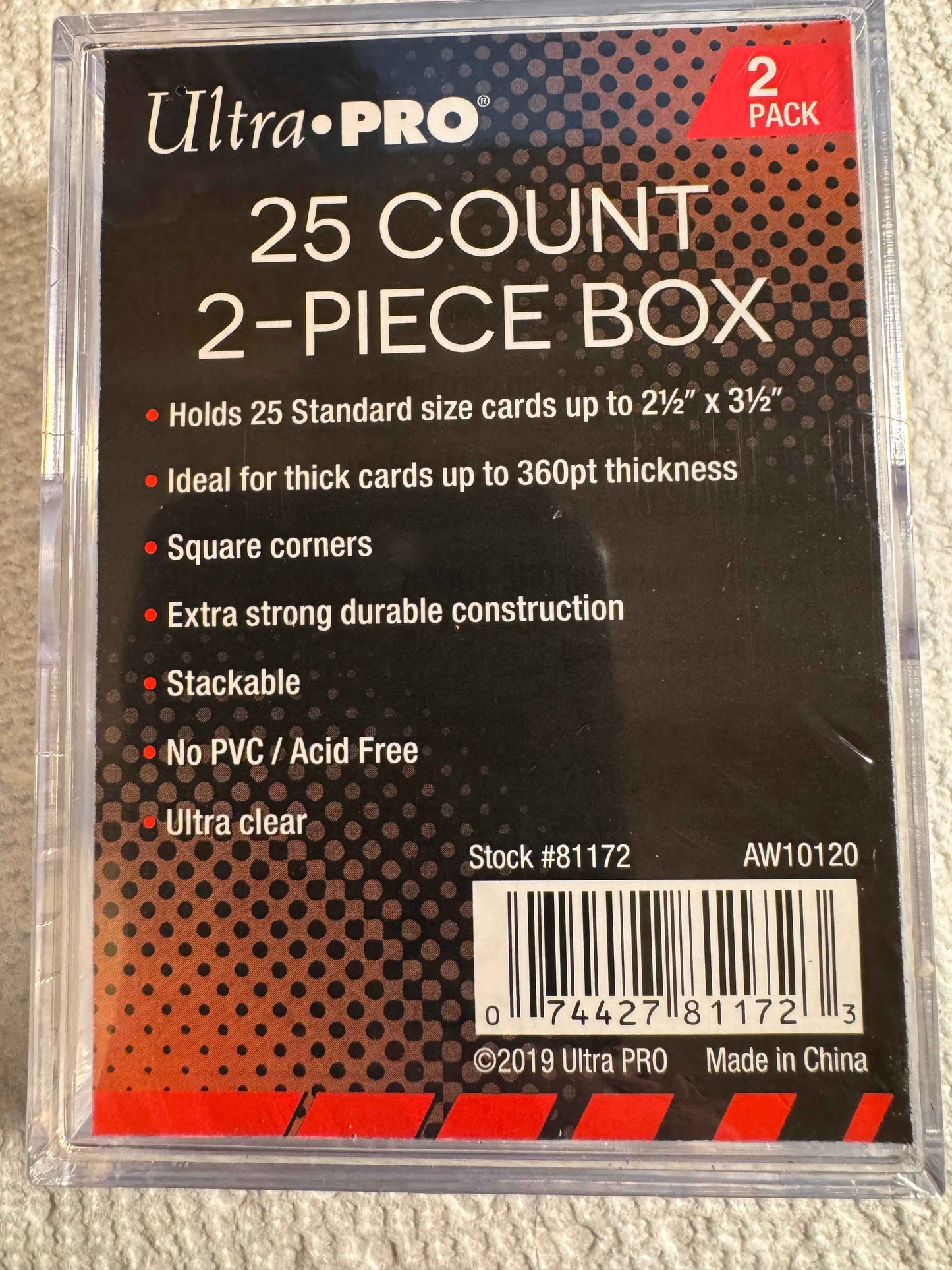 UltraPro 2 Boxes of 25 Ct 2-Piece Box