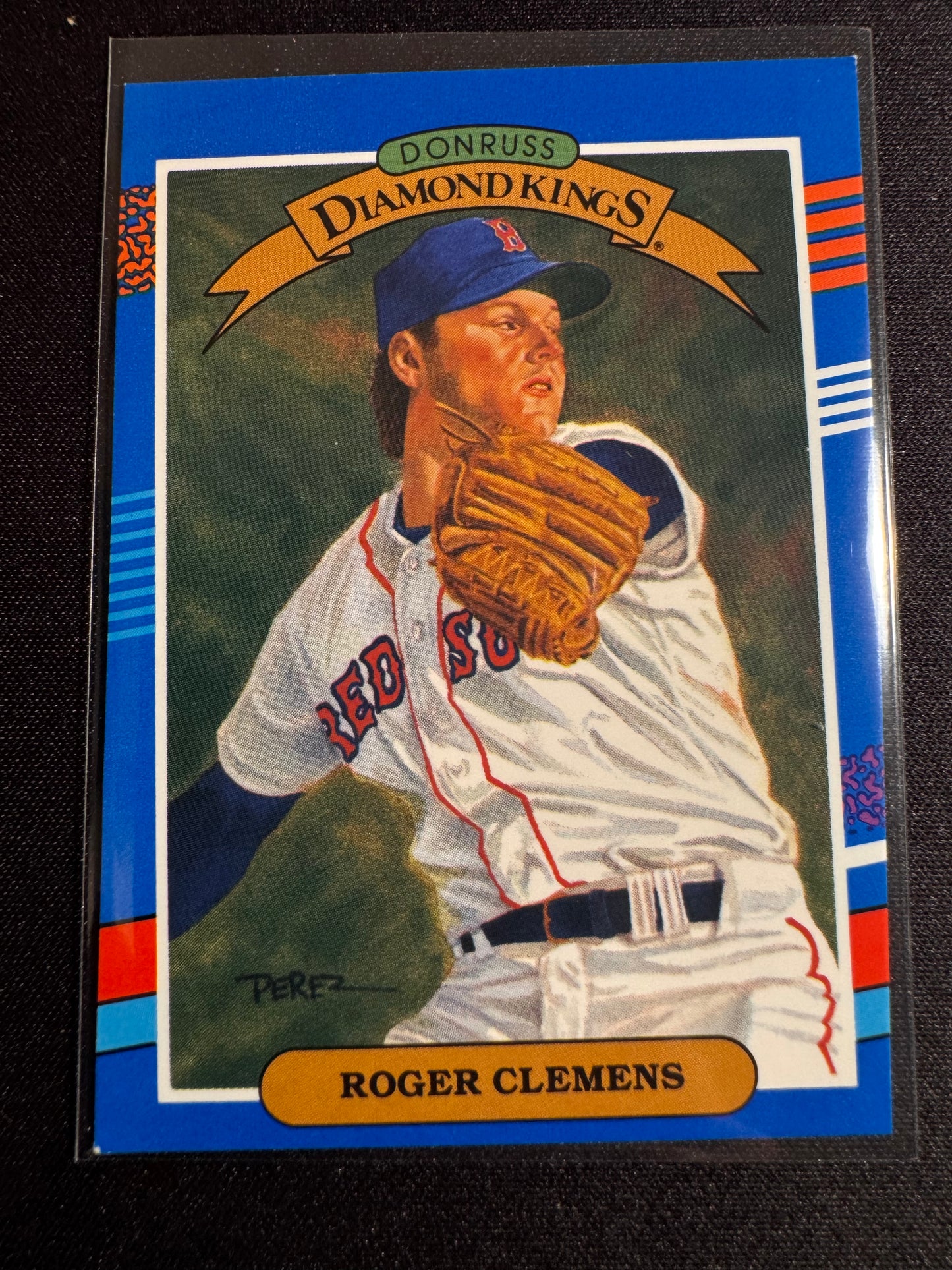1991 Donruss #9 Roger Clemens DK No Trademark Error Card