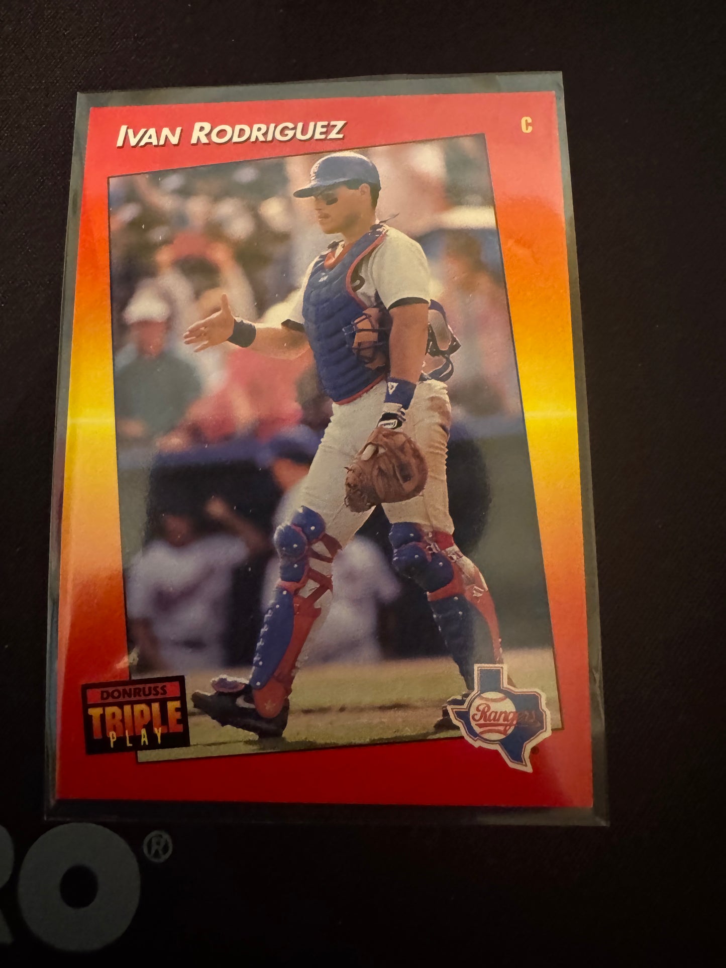 1992 Donruss Triple Play #51 Ivan Rodriguez Card