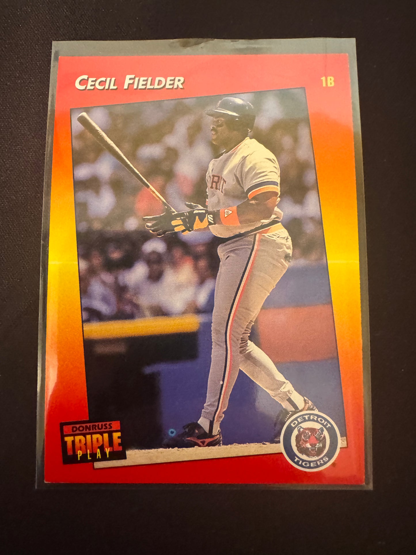 1992 Donruss Triple Play #29 Cecil Fielder Card