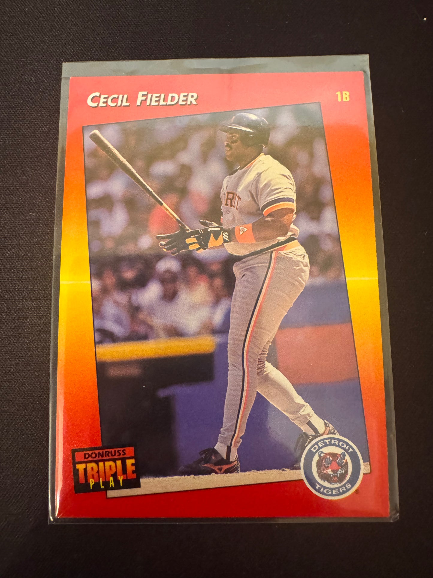 1992 Donruss Triple Play #29 Cecil Fielder Card