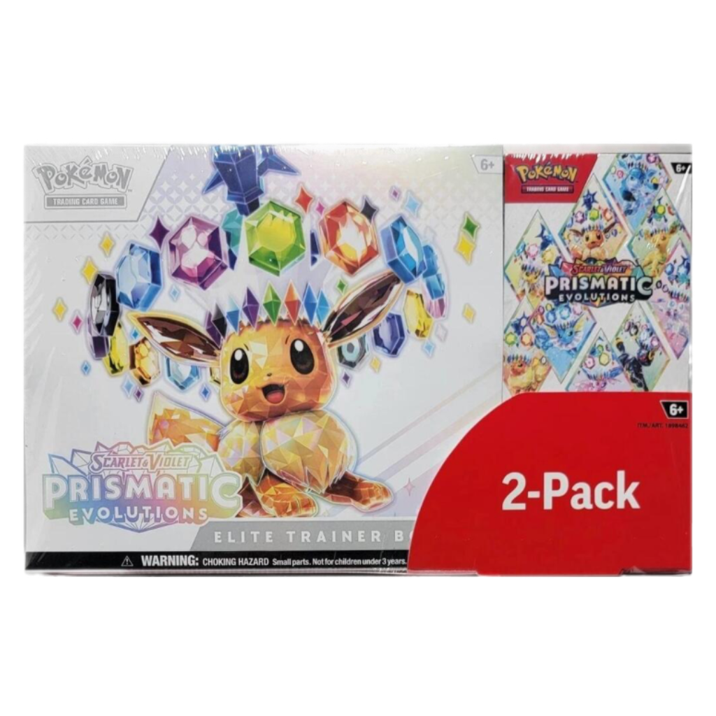 Costco Pokemon Prismatic Evolutions 2-Pack Trainer Box and Booster Bundle