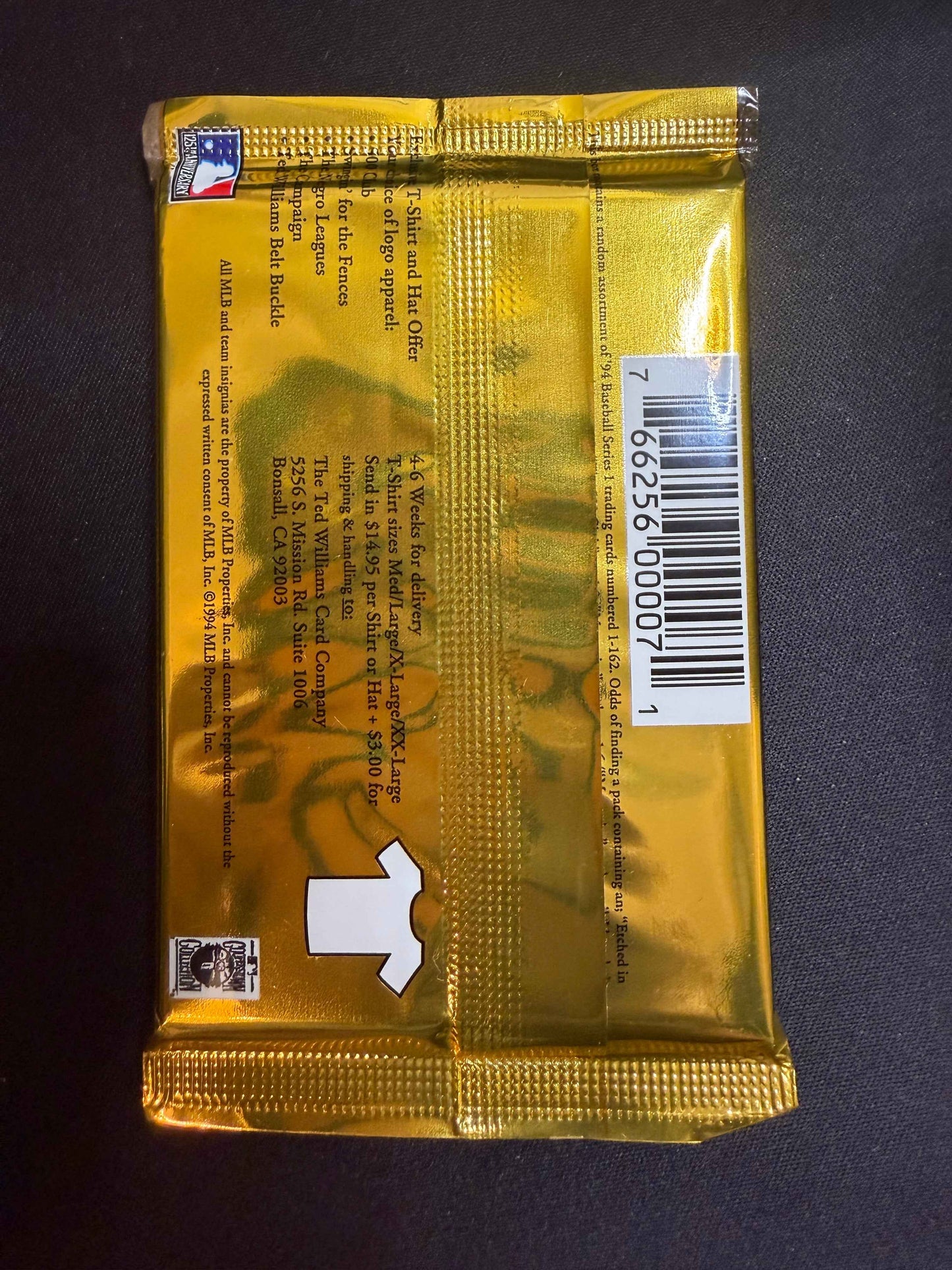 1994 The Ted Williams Card Company Baseball Card Packs