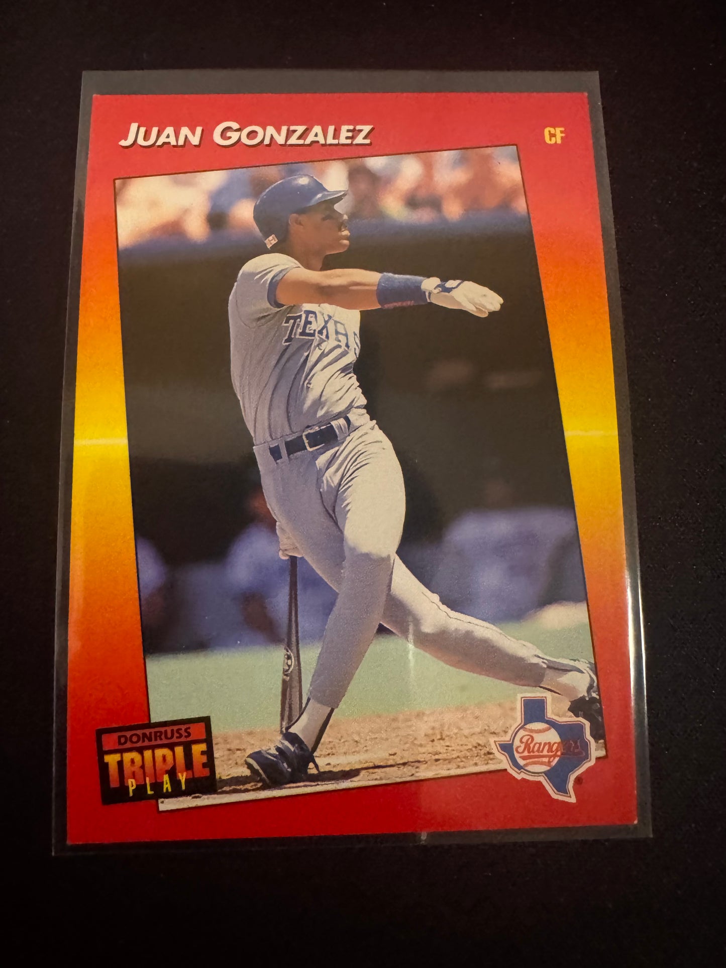 1992 Donruss Triple Play #112 Juan Gonzalez Card