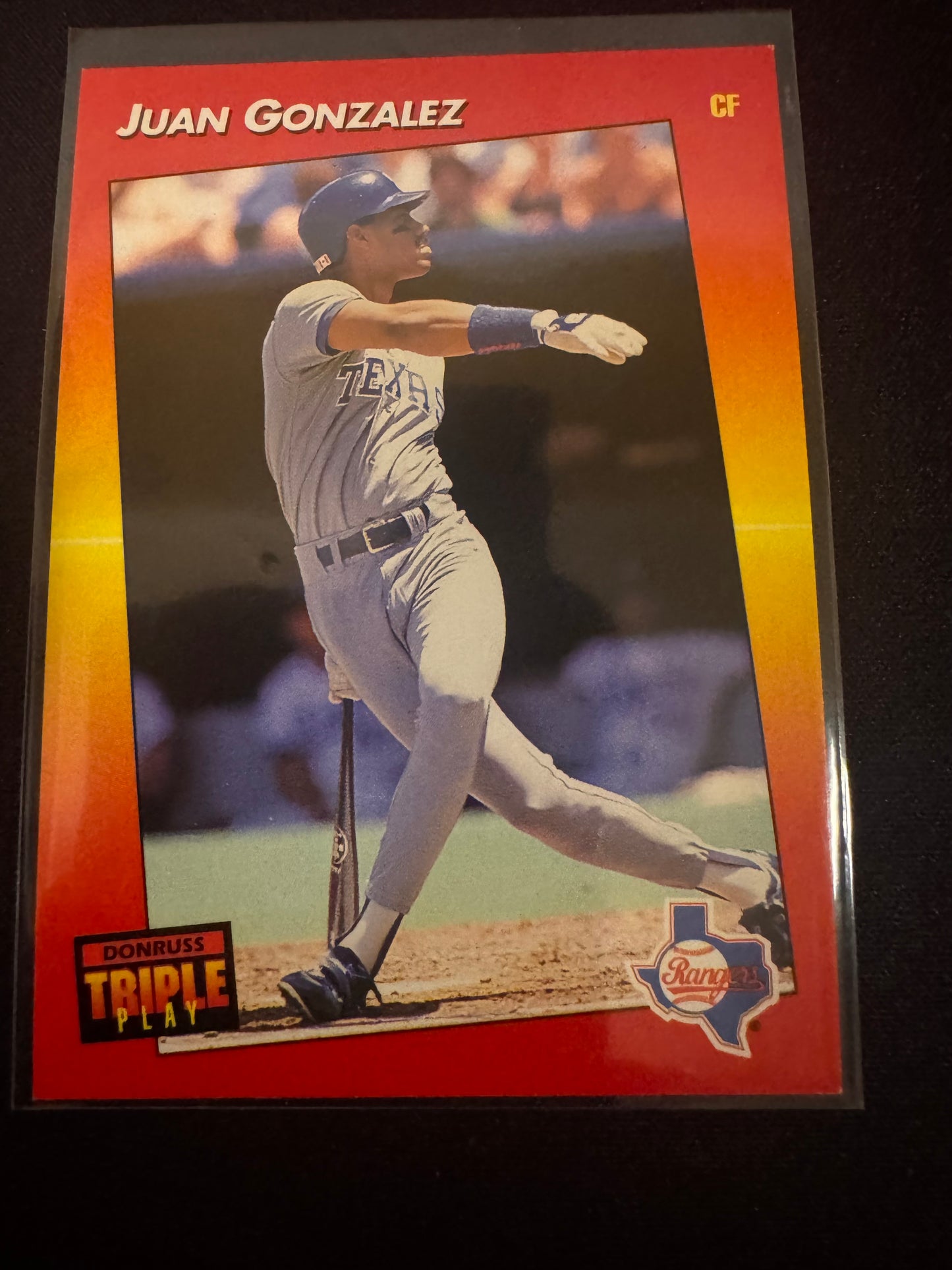 1992 Donruss Triple Play #112 Juan Gonzalez Card