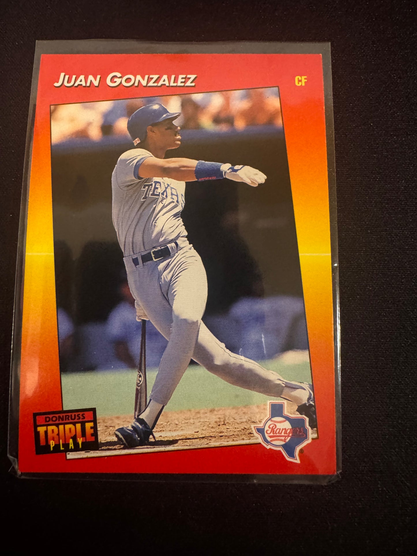 1992 Donruss Triple Play #112 Juan Gonzalez Card