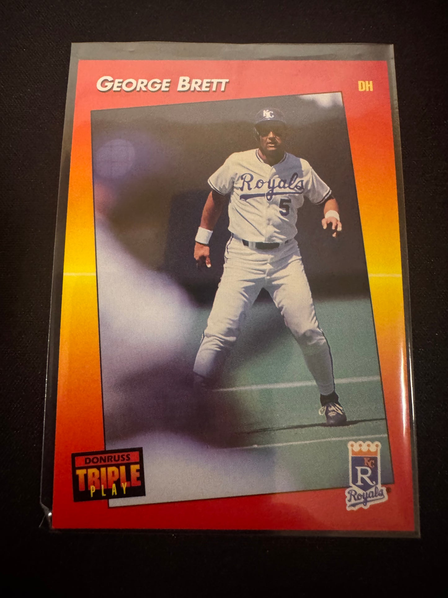 1992 Donruss Triple Play #115 George Brett Card