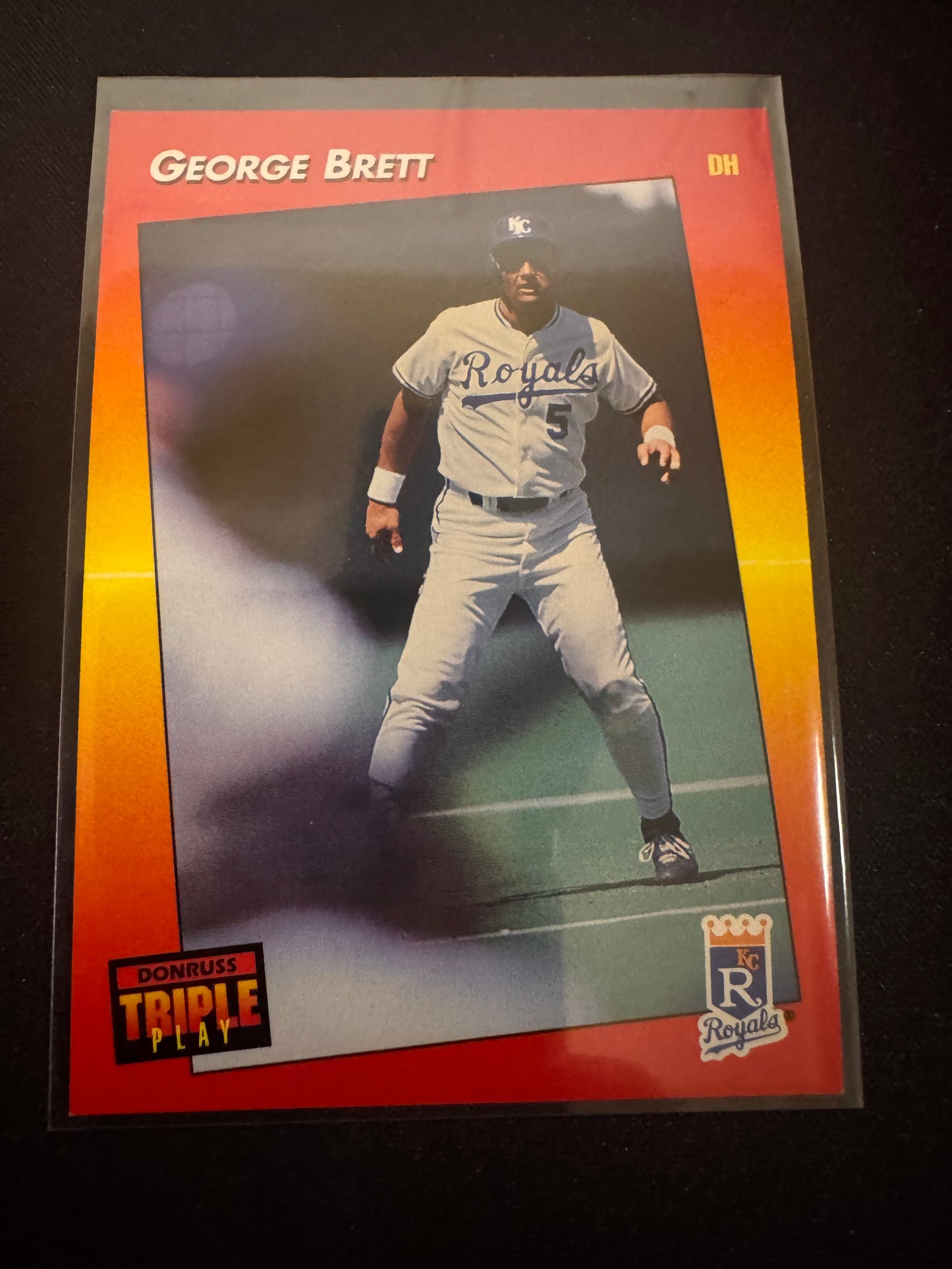 1992 Donruss Triple Play #115 George Brett Card