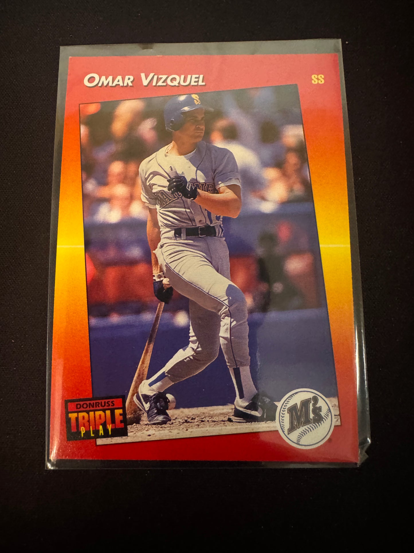 1992 Donruss Triple Play #137 Omar Vizquel Card