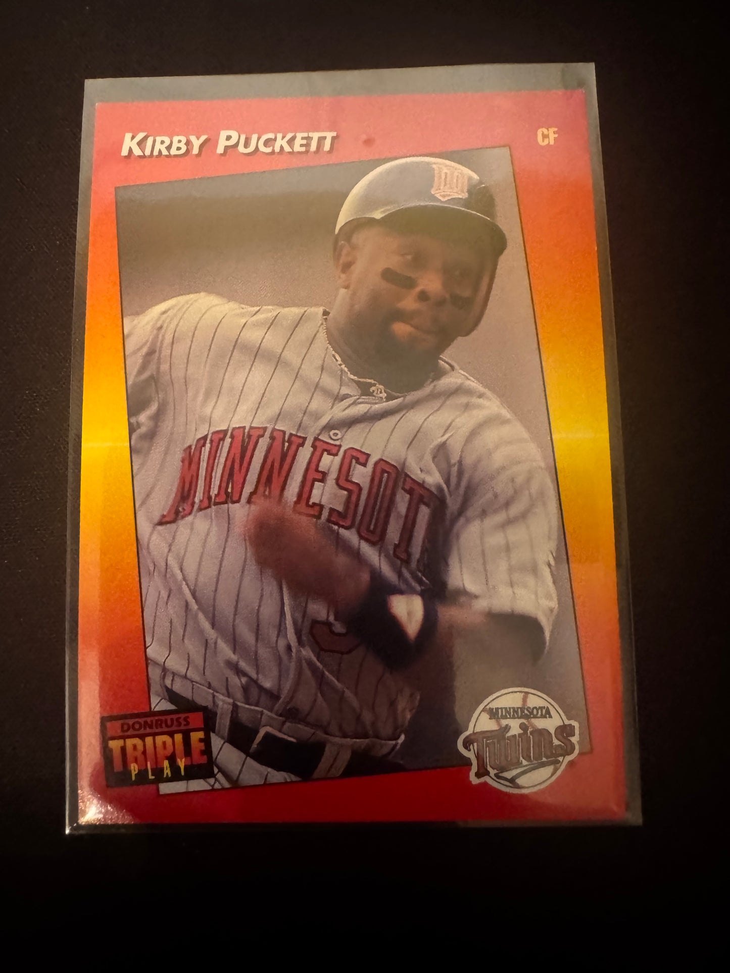 1992 Donruss Triple Play #202 Kirby Puckett Card