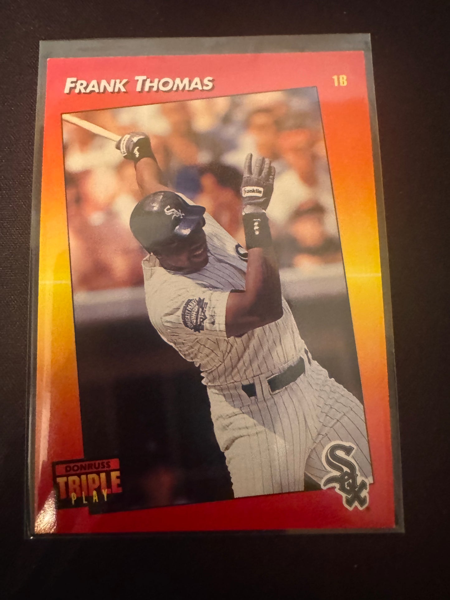 1992 Donruss Triple Play #206 Frank Thomas Card