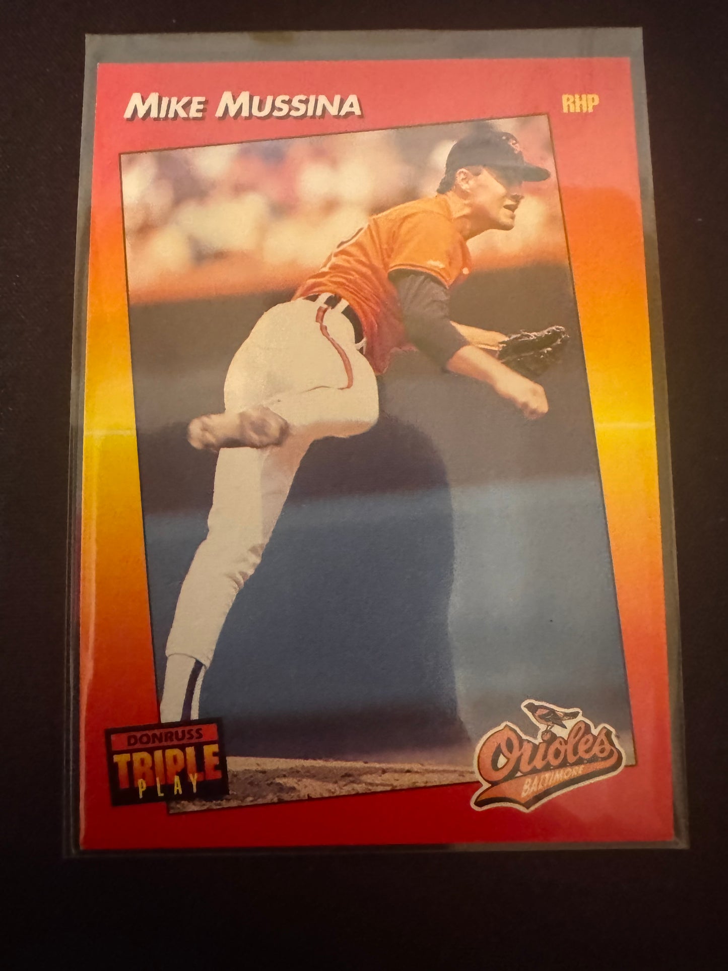 1992 Donruss Triple Play #237 Mike Mussina Card