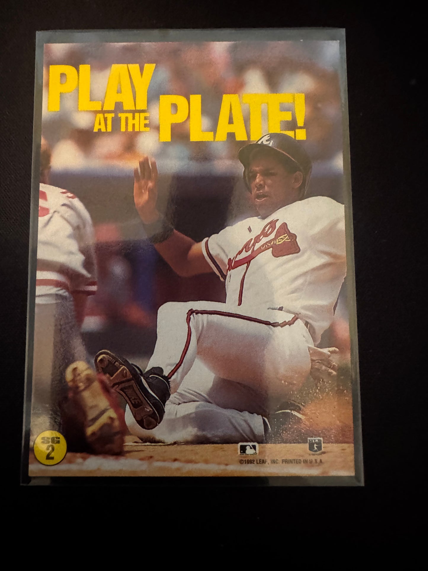 1993 Donruss #SG-2 David Justice Spirit of the Game