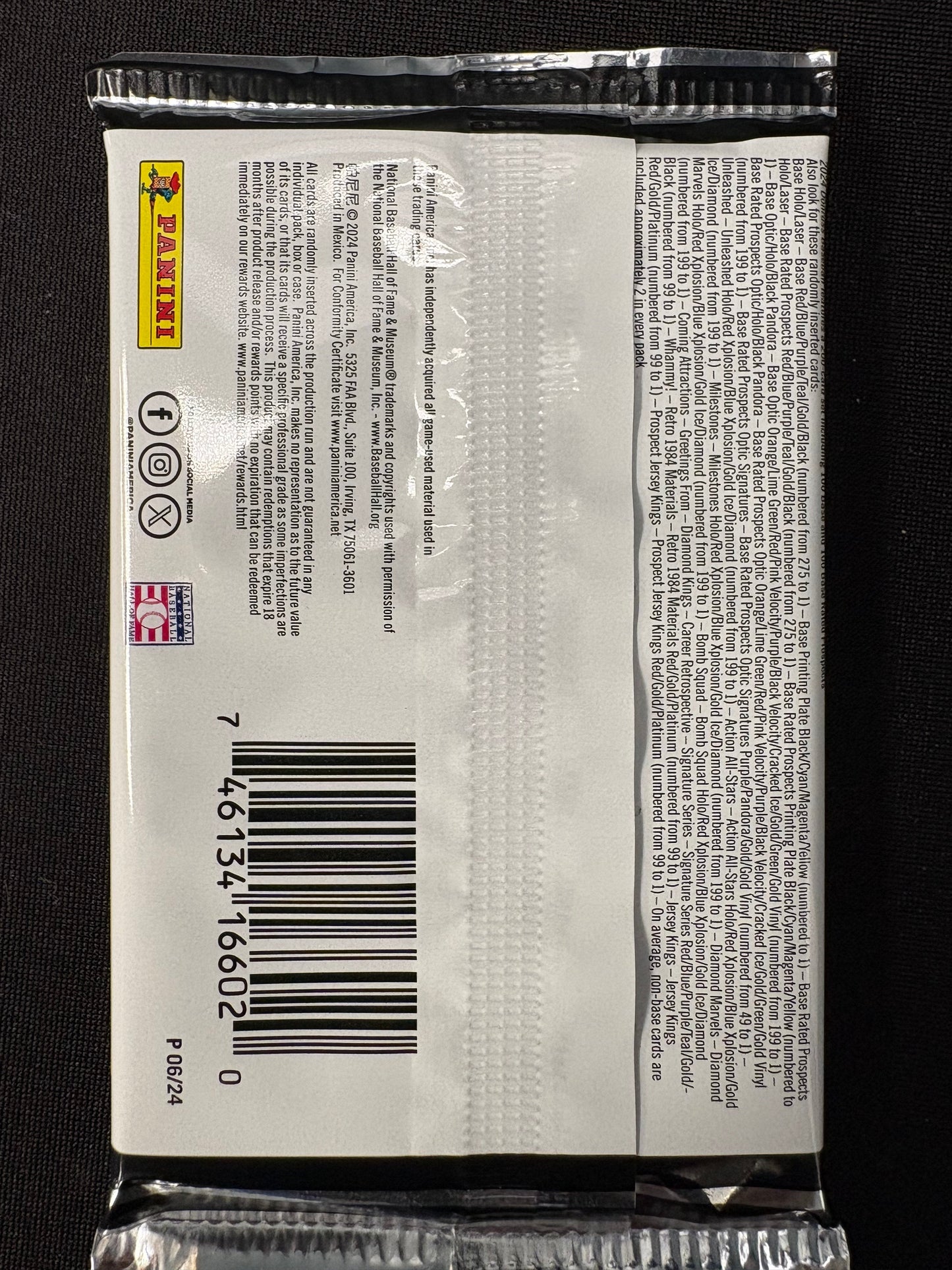 2024 Panini Donruss Baseball Hobby Single Pack