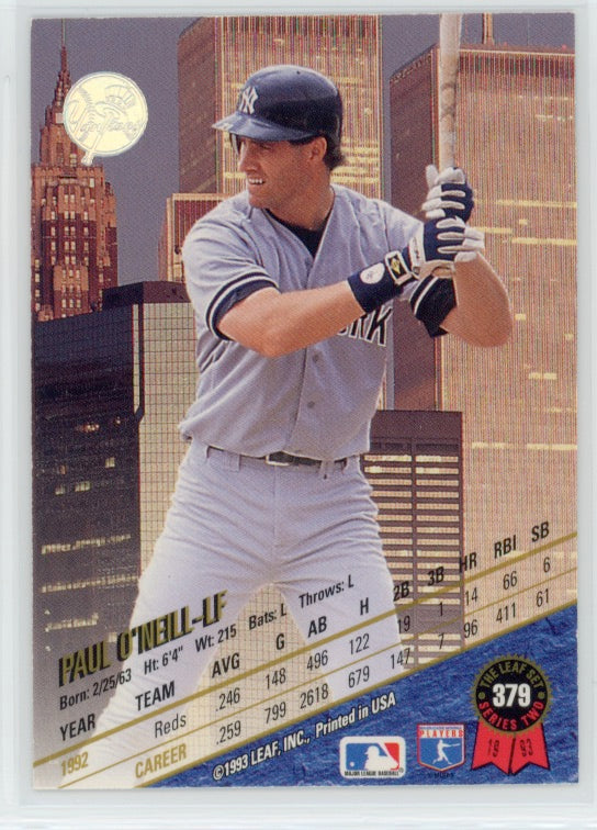 1993 La colección de hojas n.° 379 Paul O'Neill