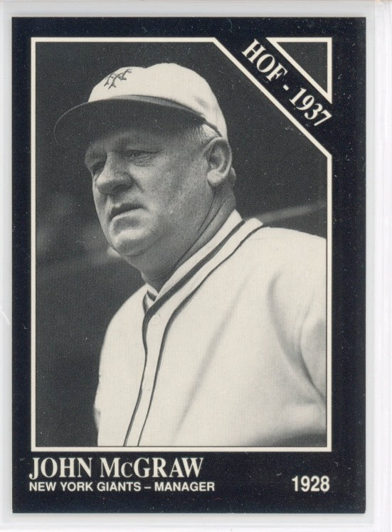1991 Conlon TSN #65 John McGraw HOF Card