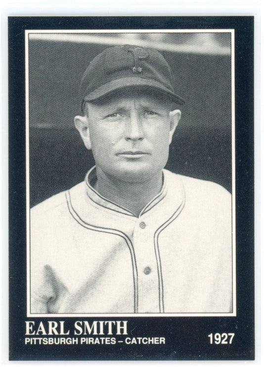 1991 Conlon TSN #74 Earl Smith Card