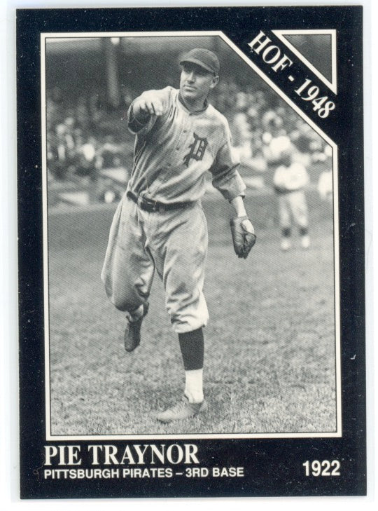 1991 Conlon TSN #36 Pie Traynor HOF Card