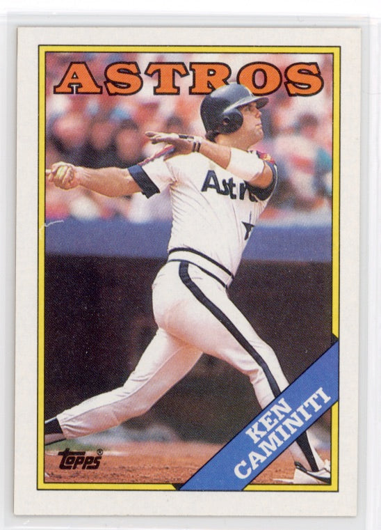 1988 Topps #64 Ken Caminiti RC Card
