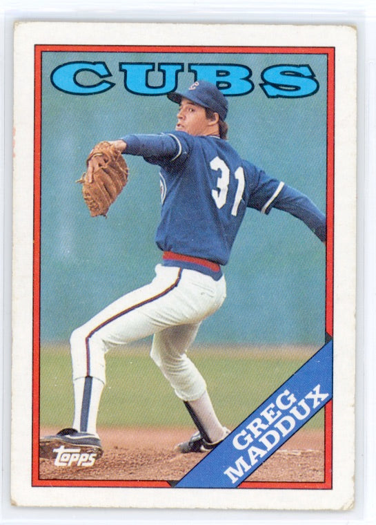 1988 Topps #361 Greg Maddux Card