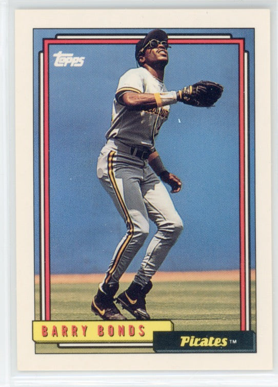 1992 Topps #380 Barry Bonds Card