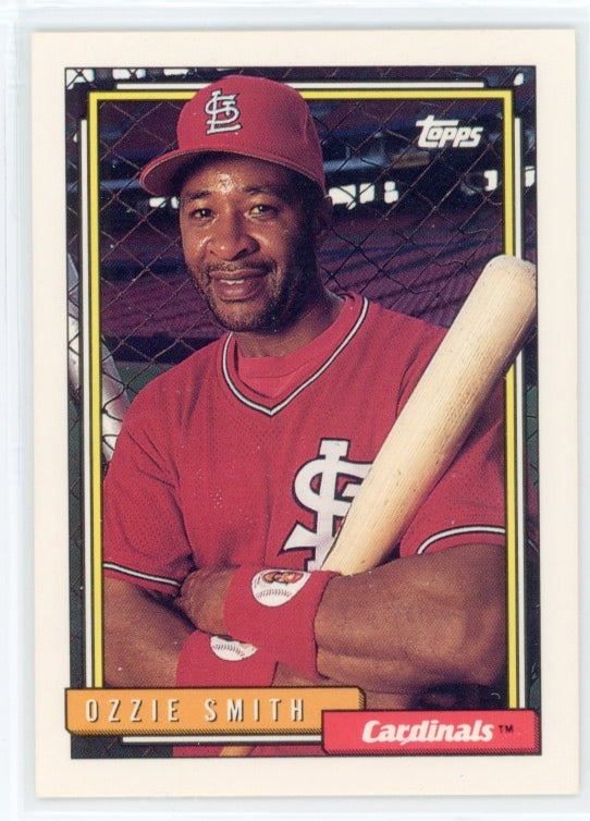 1992 Topps #760 Ozzie Smith Card