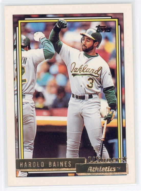 1992 Topps Gold #635 Harold Baines Card
