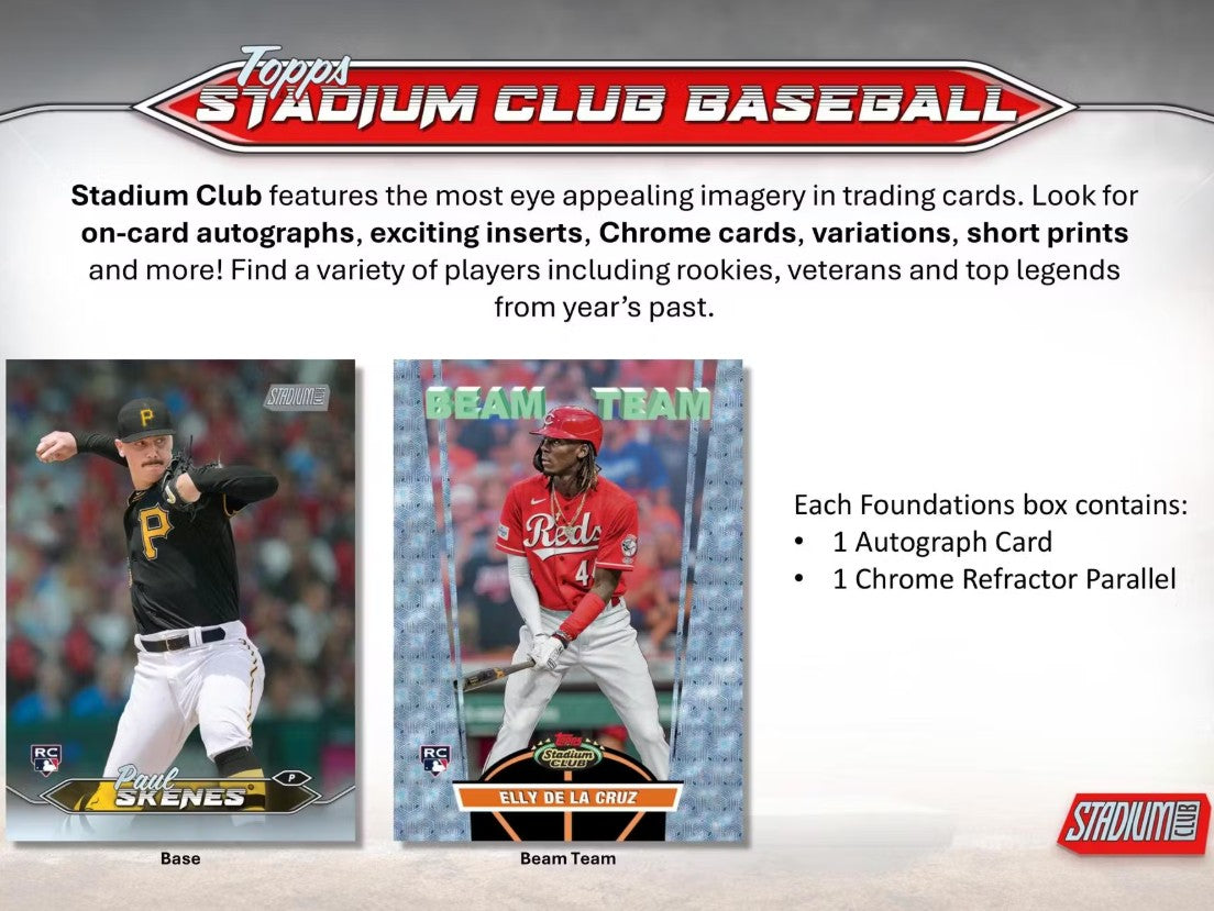2024 Topps Stadium Club Baseball Compact Box