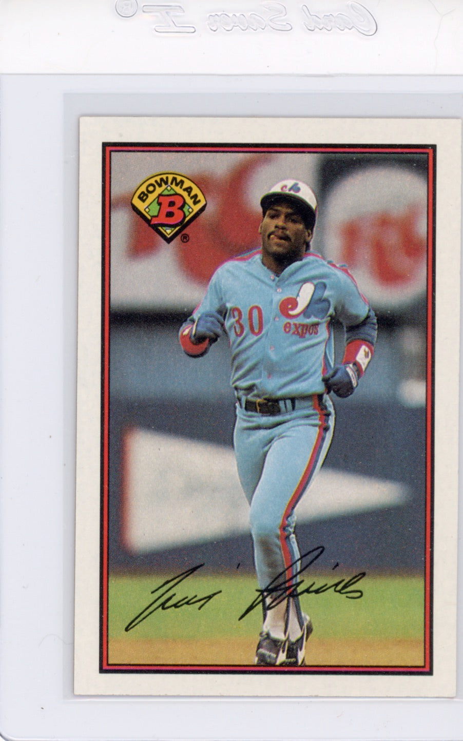 Tarjeta Bowman #426 de Barry Bonds de 1989