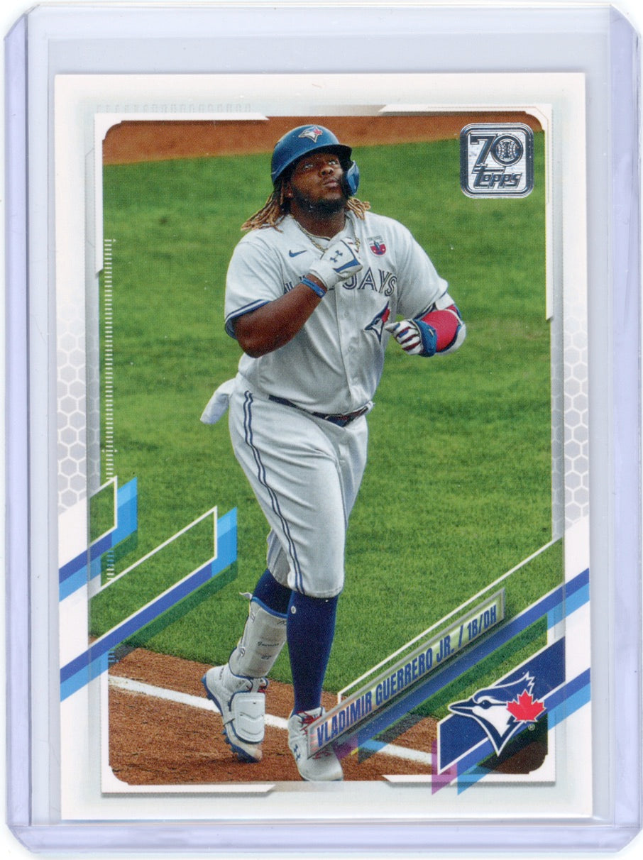 2021 Topps #224 Vladimir Guerrero Jr. Blue Jays Card