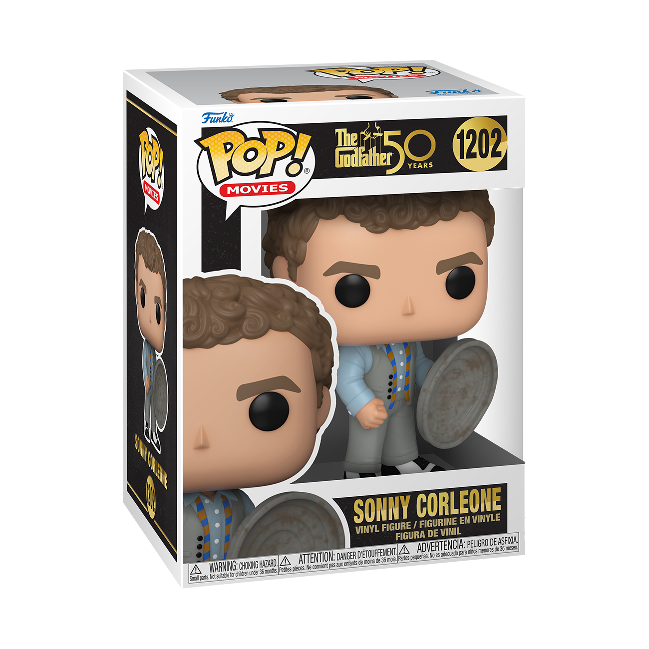 Funko Pop! Movies: The Godfather 50th Anniversary - Sonny Corleone protected by an UltraPro Semirigid Storage Case